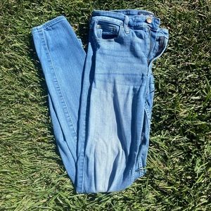 High rise super skinny hollister jeans